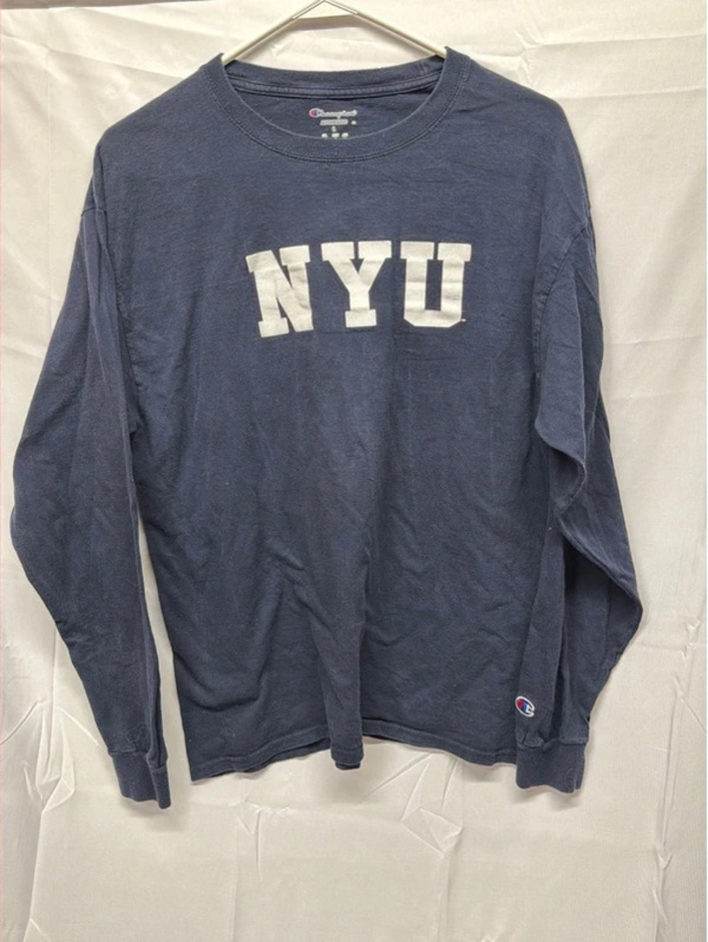 Champion NYU long sleeve T-shirt
